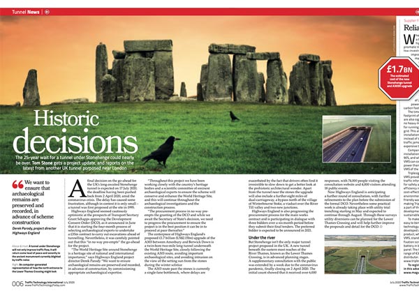 Article with stonehenge image