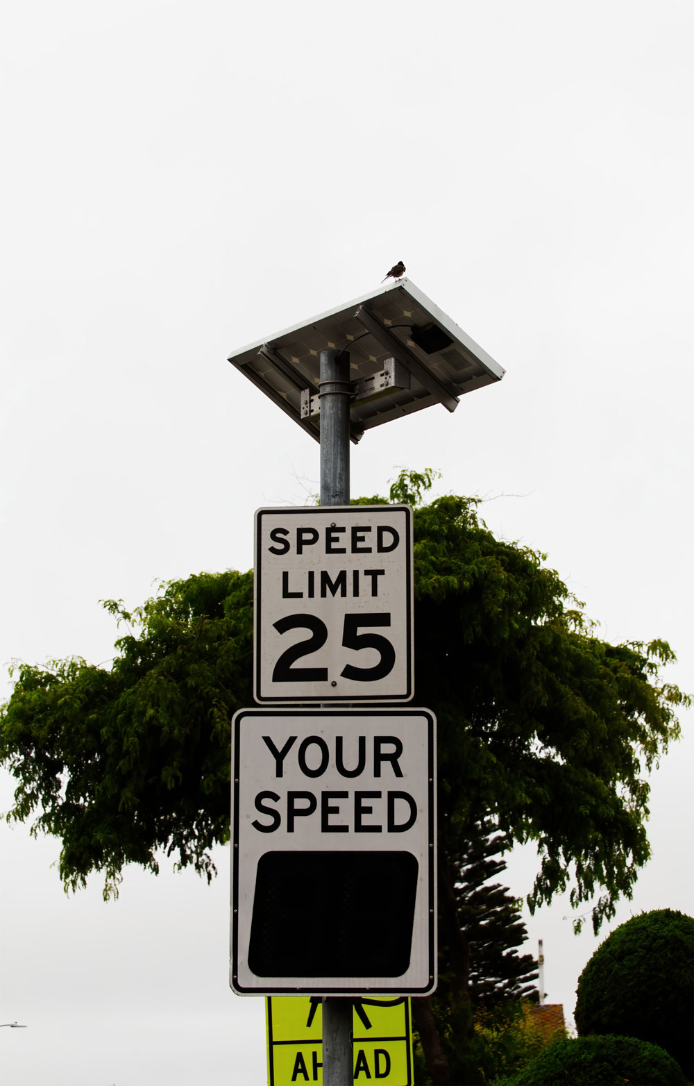 Solar-powered speed limit signs by Triplesign System for energy-efficient traffic safety
