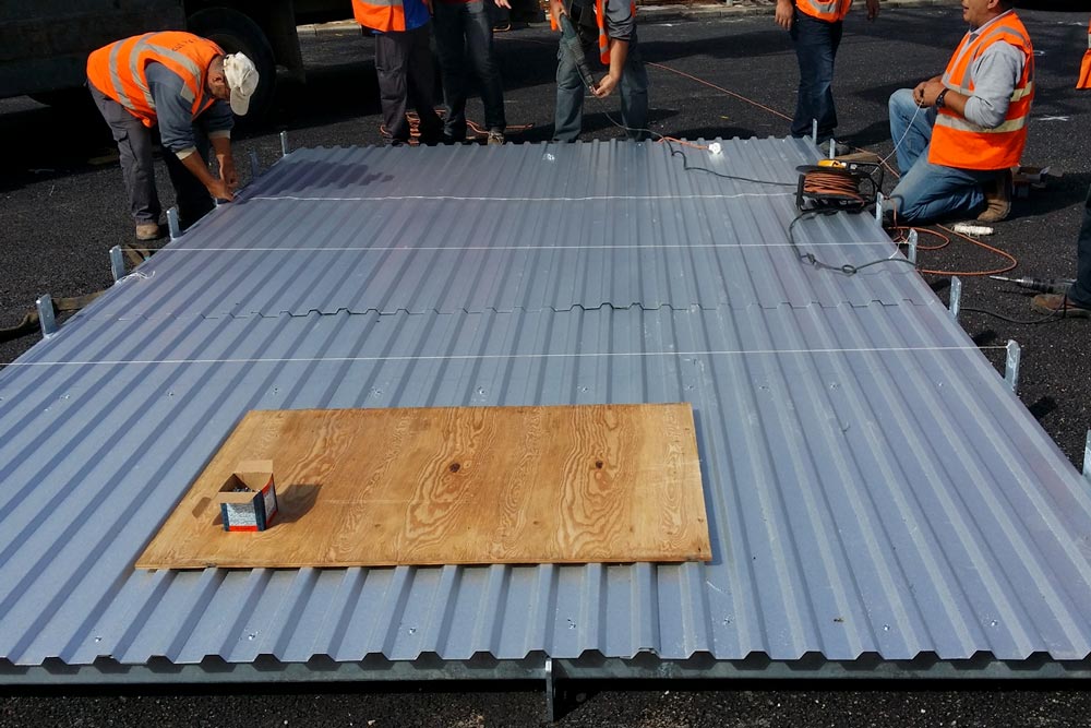 traffic sign installation